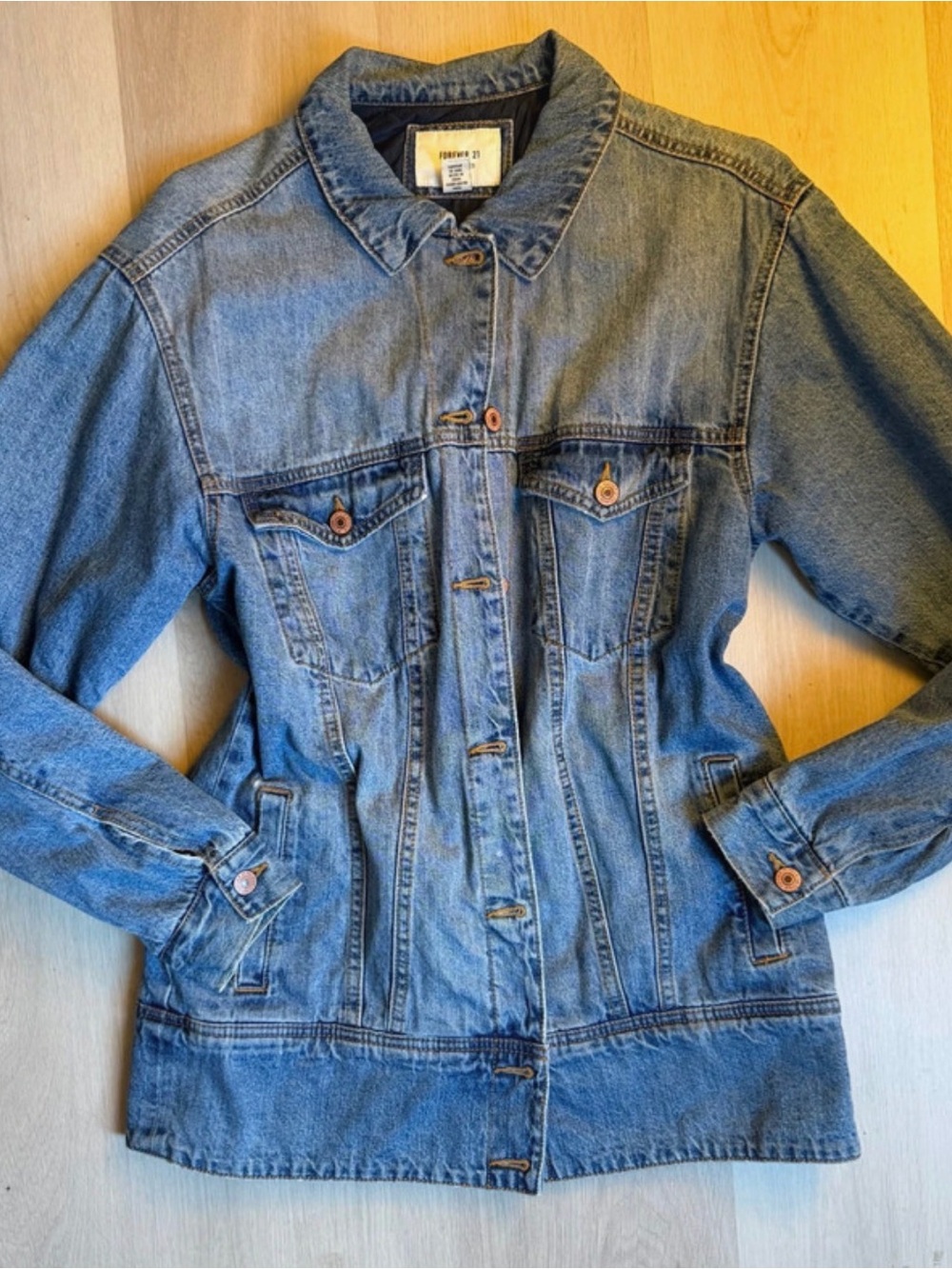 Forever 21 Light Blue Denim Jacket
